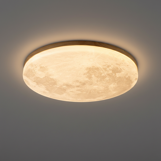 Lampada Moon | Plafoniera LED Dimmerabile Moderna 0