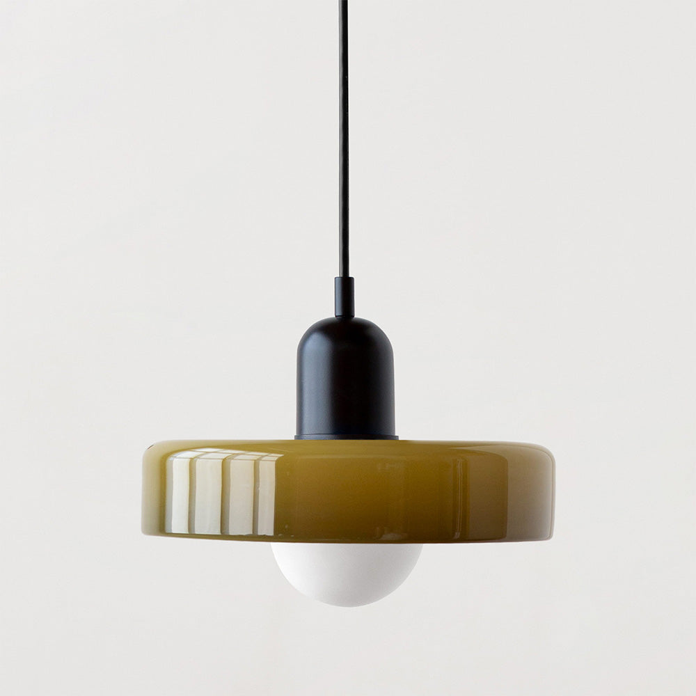 Lampada a Sospensione Bauhaus | Lampadari Moderni in Vetro Colorato 12