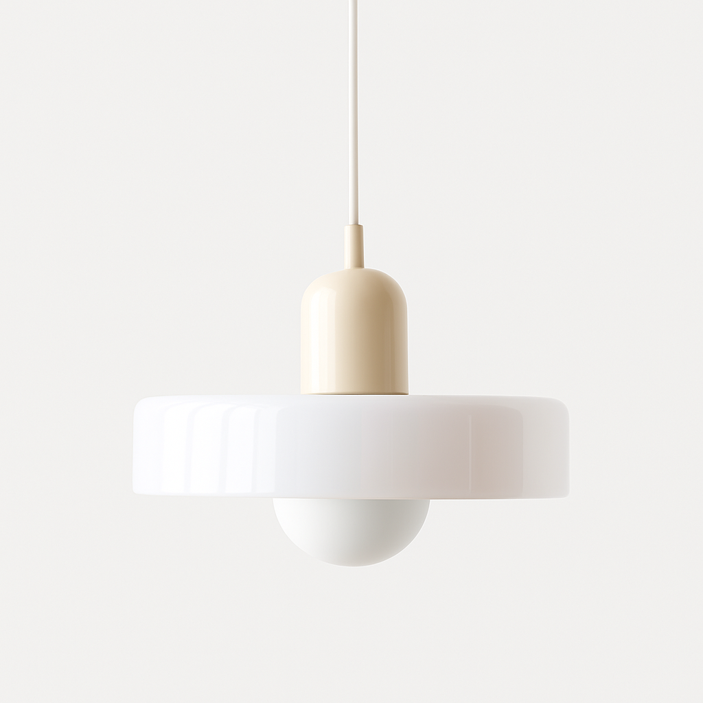 Lampada a Sospensione Bauhaus | Lampadari Moderni in Vetro Colorato 14