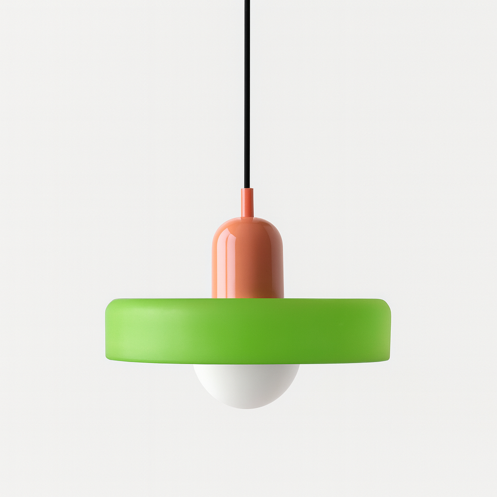 Lampada a Sospensione Bauhaus | Lampadari Moderni in Vetro Colorato 15