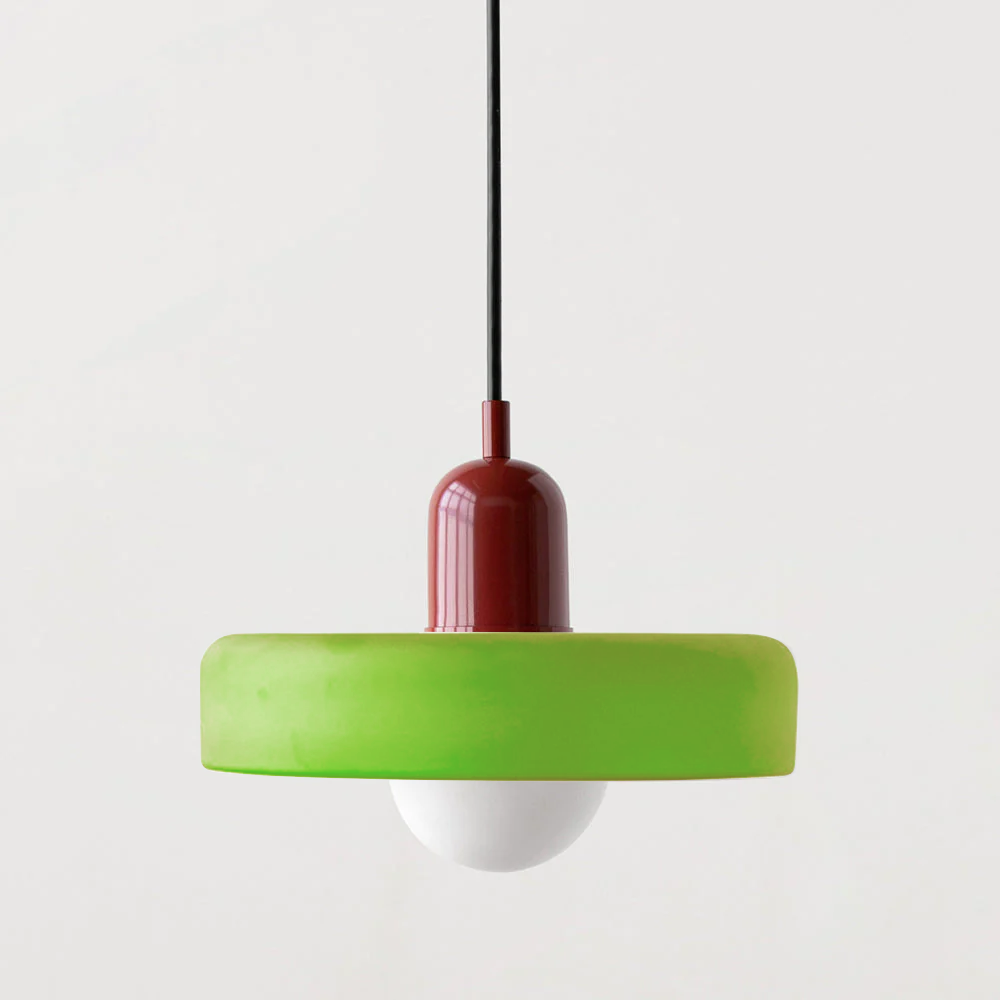 Lampada a Sospensione Bauhaus | Lampadari Moderni in Vetro Colorato 16