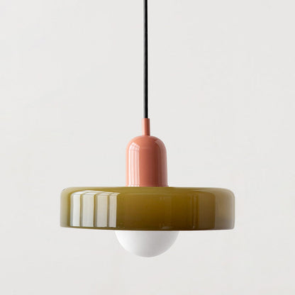 Lampada a Sospensione Bauhaus | Lampadari Moderni in Vetro Colorato 18