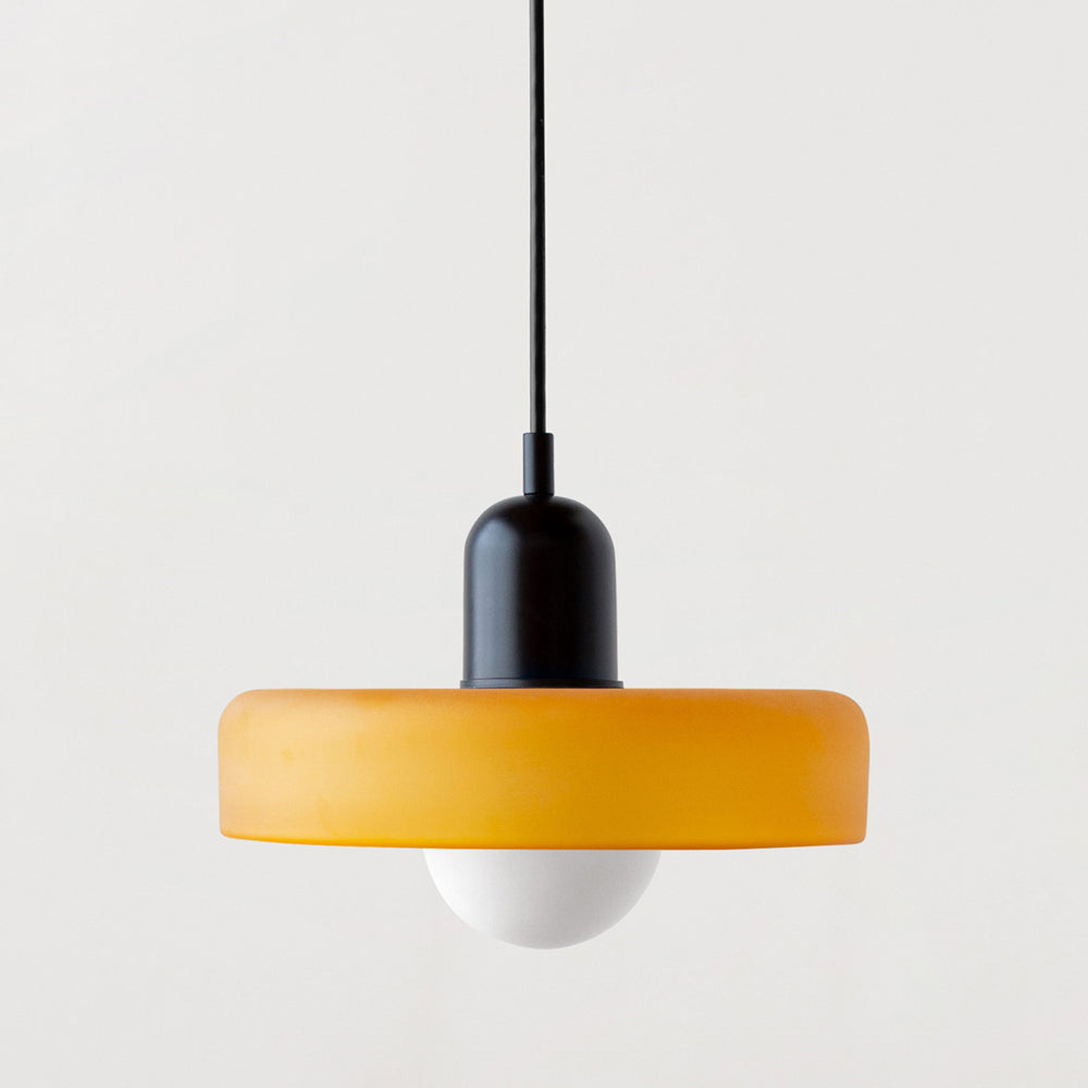 Lampada a Sospensione Bauhaus | Lampadari Moderni in Vetro Colorato 4