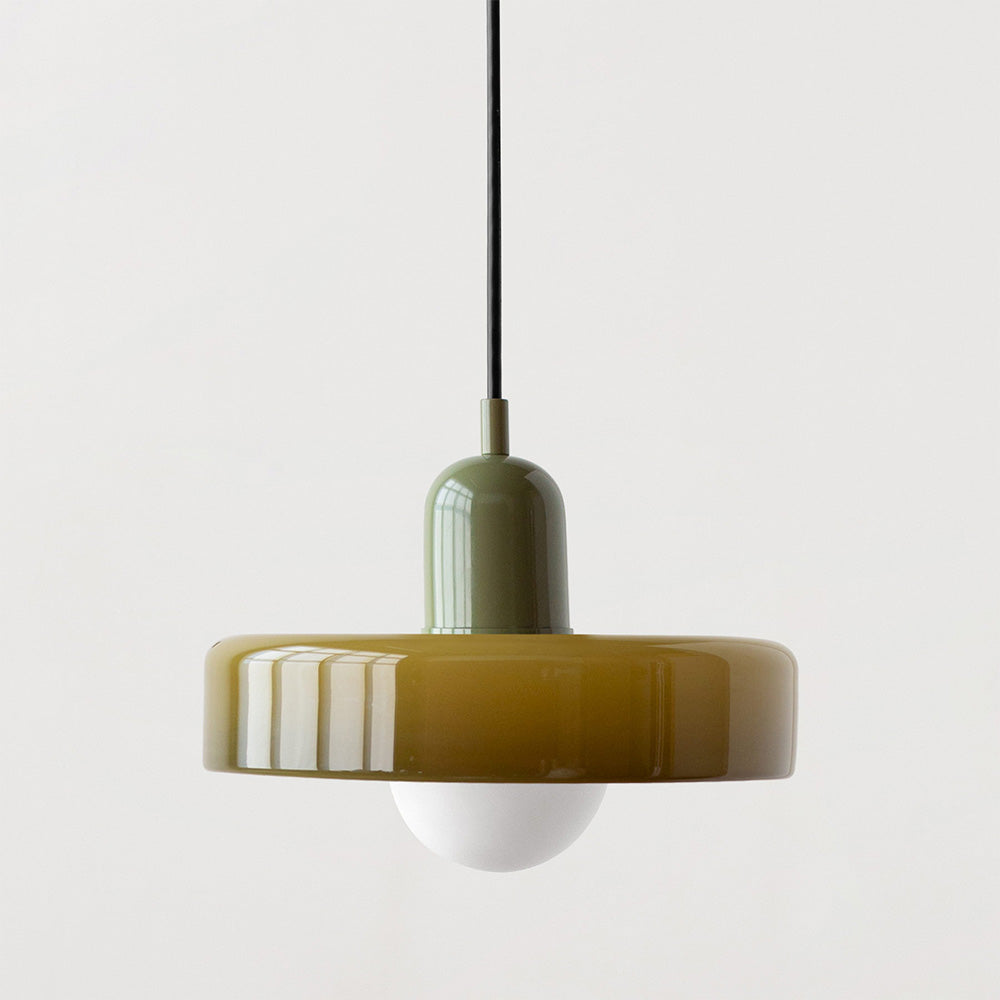 Lampada a Sospensione Bauhaus | Lampadari Moderni in Vetro Colorato 5