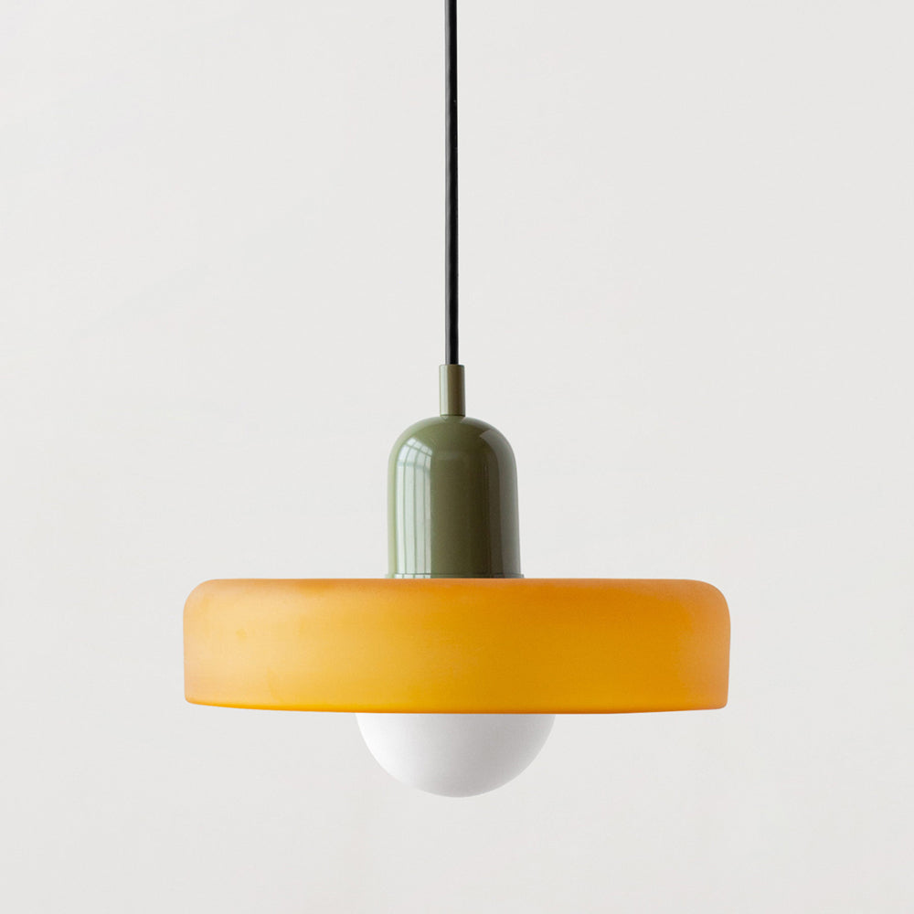 Lampada a Sospensione Bauhaus | Lampadari Moderni in Vetro Colorato 6