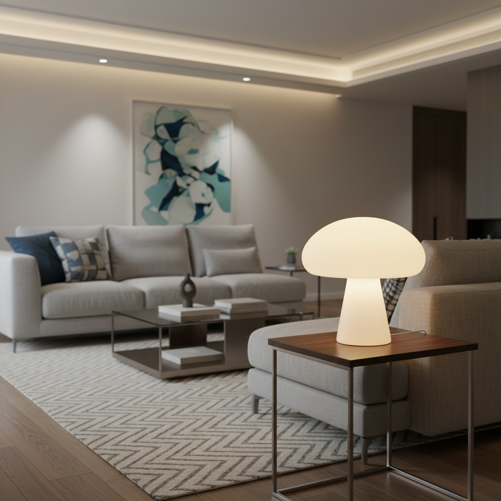 Lampada da Tavolo Mushroom | Illuminazione Accogliente 2