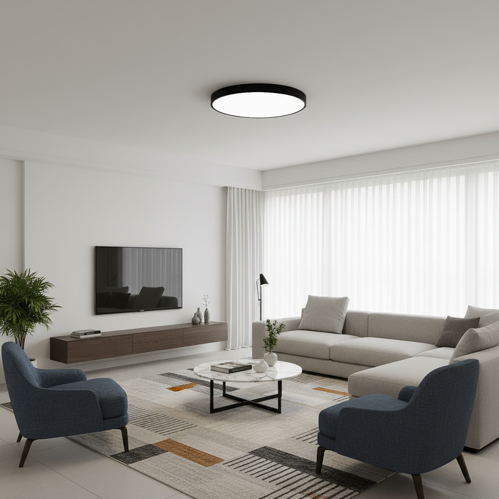 Plafoniera LED Ultrasottile | Illuminazione Moderna Soffitto 3